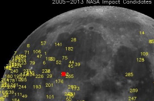 В Луну врезался самый большой за историю наблюдений метеорит