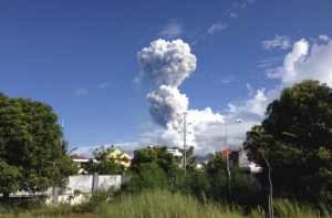 На Филиппинах произошло извержение вулкана