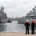 В Балтийское море вышла минная эскадра