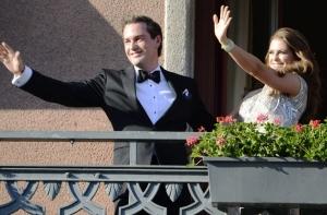 Шведская принцесса Мадлен вышла замуж за американского бизнесмена (ФОТО)
