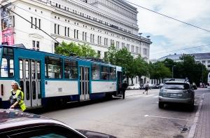 Из-за перебоев с электричеством была парализована Пардаугава