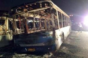 В Китае в рейсовом автобусе заживо сгорели 47 человек
