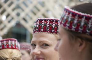 Самая младшая участница Праздника песни (ВИДЕО)