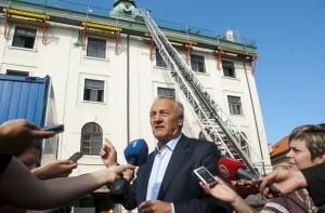 Президент: пожар в Рижском замке - это национальное бедствие (АУДИО)