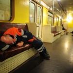 Пожар парализовал московское метро