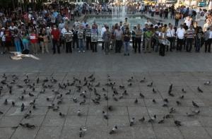 Турецкого вице-премьера очаровал протестный флешмоб