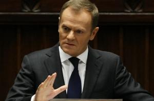 Президента Польши испачкали яйцом на Украине