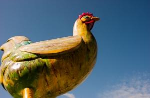 На птицеферме под Бауской сгорело 6 тысяч кур (дополнено)