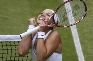 Определилась первая полуфиналистка Уимблдона