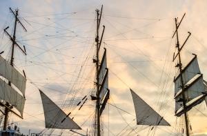 Первые судна регаты The Tall Ships Races уже в Риге