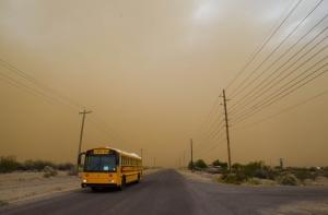 В Аризоне из-за пыльной бури тысячи человек остались без света