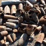 В Елгаве нашли 4 военных снаряда