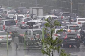 На КНДР обрушились мощные ливни