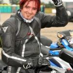 Слепой байкер установил мировой рекорд скорости (ВИДЕО)