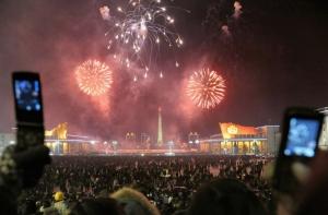 Во время фестиваля фейерверков в Японии пострадали 60 человек