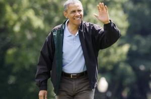 Обама отметил день рождения игрой в гольф