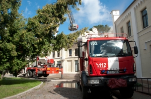 Экс- глава ГПСС: здание Rīgas ūdens могло загореться по вине руководства (АУДИО)