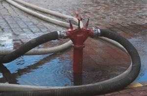 Пожар повышенной опасности тушили весь день