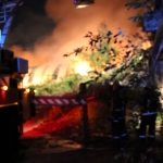 Пожар на территории Radiotehnika удалось потушить (ФОТО, ВИДЕО)