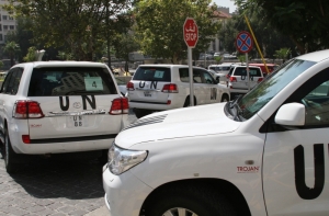 Снайперы обстреляли экспертов ООН в Сирии