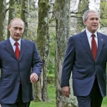 Путин написал телеграмму Бушу-младшему