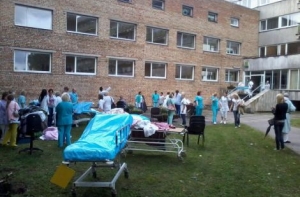 Спасательные работы в Страдыня курирует жена Годманиса (ФОТО)