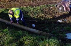 В Земгале произошла тяжелая авария, есть погибший (дополнено 12.15)