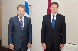 Президент Финляндии в Латвии: у нас похожий опыт выхода из кризиса