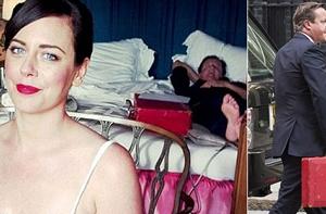 Британского премьера сфотографировали спящим с государственными секретами