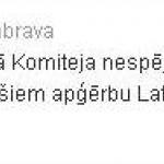 Нацблок возмущен оранжевой формой латвийских олимпийцев