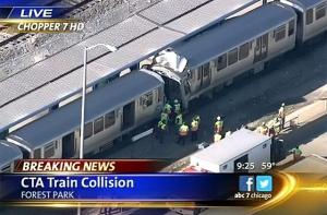 Десятки людей ранены в аварии поездов в США