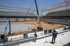 В Бразилии сорвали визит делегации ФИФА на стадион