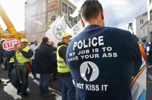 Брюссельский вор попытался заразить полицейского СПИДом