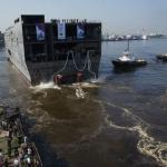 Первый российский «Мистраль» спущен на воду