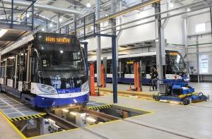 Движение трамваев в центре Риги возобновлено