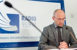 АНОНС: на радио Baltkom - министр экономики Даниэль Павлютс