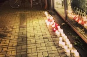 ЛАТВИЯ СКОРБИТ (ФОТО)