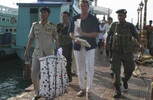 Жену Полонского задержали в Камбодже