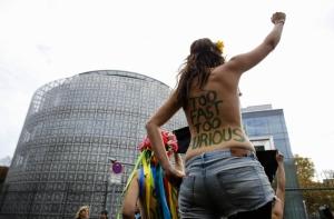 АНОНС: лидер протестного движения FEMEN на Baltkome