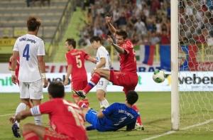 Российские футболисты обыграли южнокорейцев