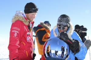 Принц Гарри добрался до Южного полюса