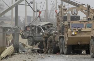 В Кабуле взорвали трех бойцов НАТО