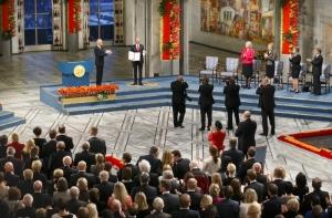 В Осло вручили Нобелевскую премию мира (ФОТО)