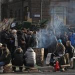 Оппозиция заблокировала здание администрации президента Украины