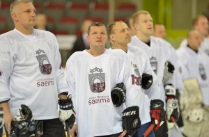 Сборная Сейма сыграет в хоккей с командой Президента Беларуси