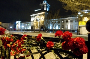 В Волгограде четвертый день траура по погибшим в терактах