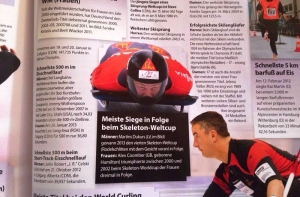 Скелетонист Мартиньш Дукурс включен в Книгу рекордов Гиннесса