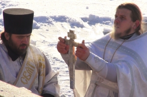 Православные отмечают праздник Крещения Господня