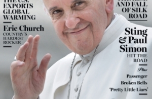 Rolling Stone впервые поставил на обложку папу Римского