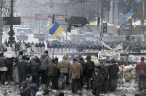 Украинская оппозиция обзавелась Национальной гвардией